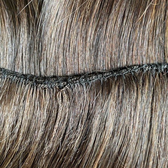 IBE invisible bead extensions 18 inch dark brown - Picture 3 of 5